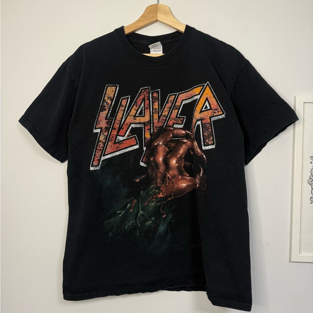 Slayer Hand of Satan 2000’s Graphic T-Shirt